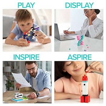 Amazon.com: PIXIO - Tiny Magnetic Blocks Building Toy in