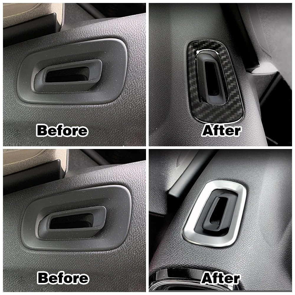 ISILA Auto Anteriore Entrambi I Lati Condizionatore d'Aria Uscita Vent Telaio Trim Copertura per Volvo XC40 2019 2020 2021 2022 LHD (Color : Silver