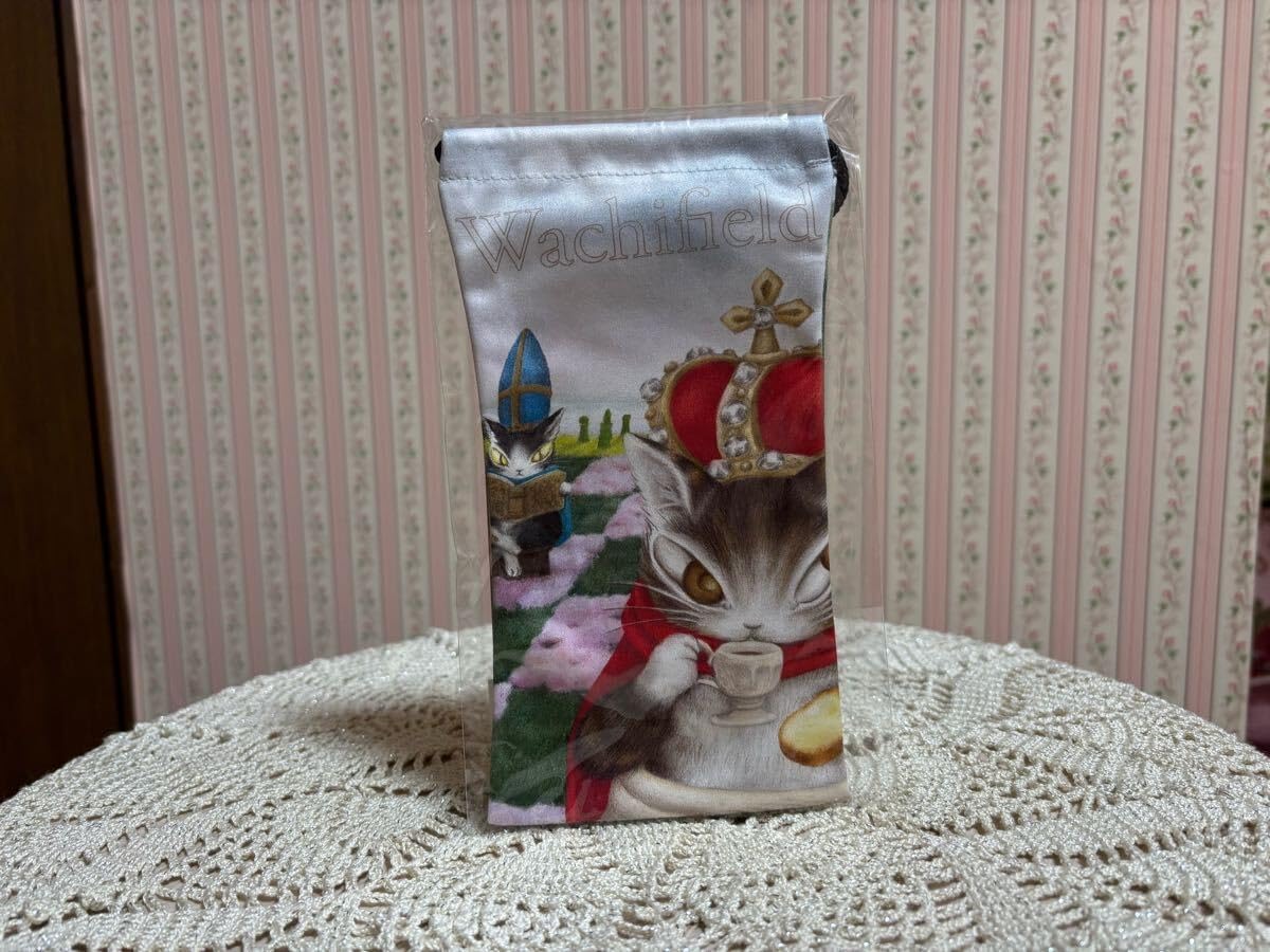 わちふぃーるど ダヤン ブランケットand巾着袋 わちふぃーるど ダヤン スマホ巾着