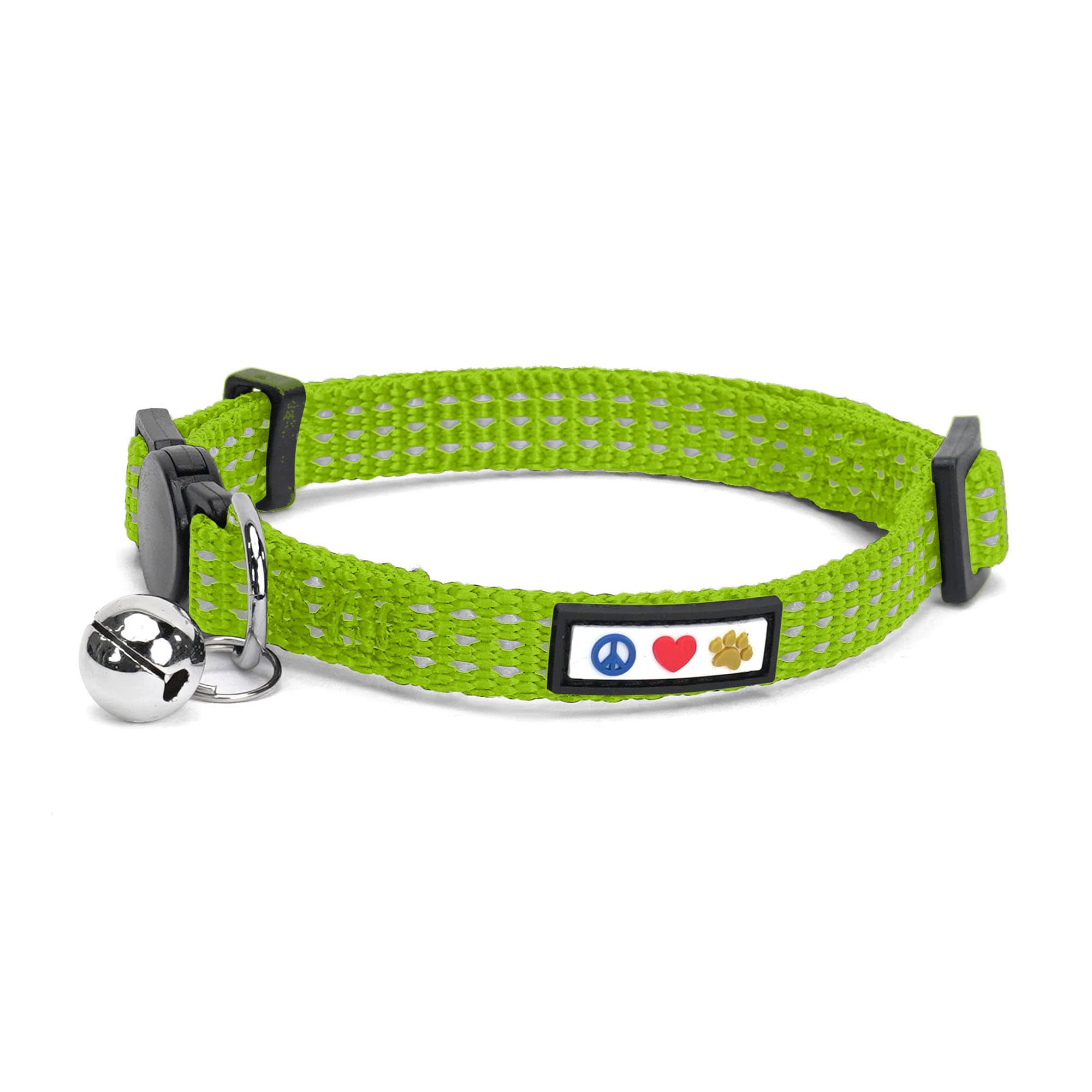 kitten collar green
