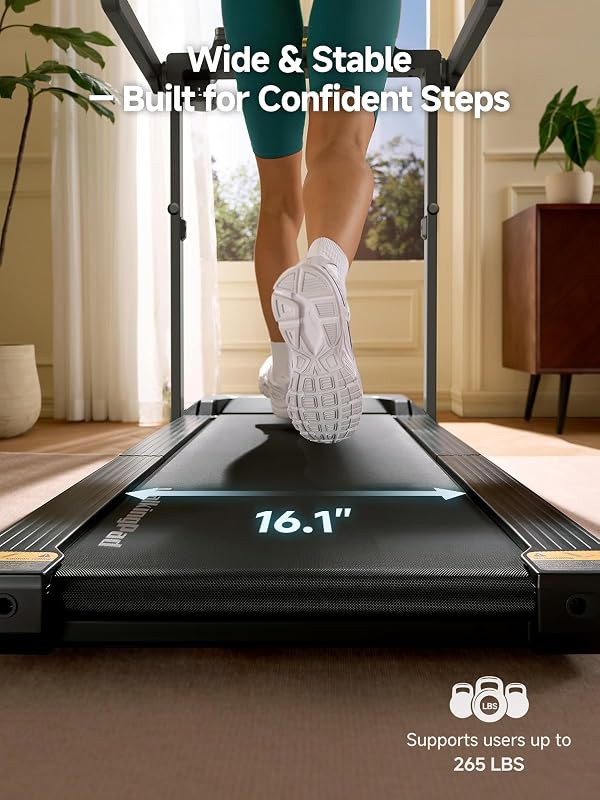 WalkingPad MX10 Folding Treadmill, Smart Vertical Fold image 4