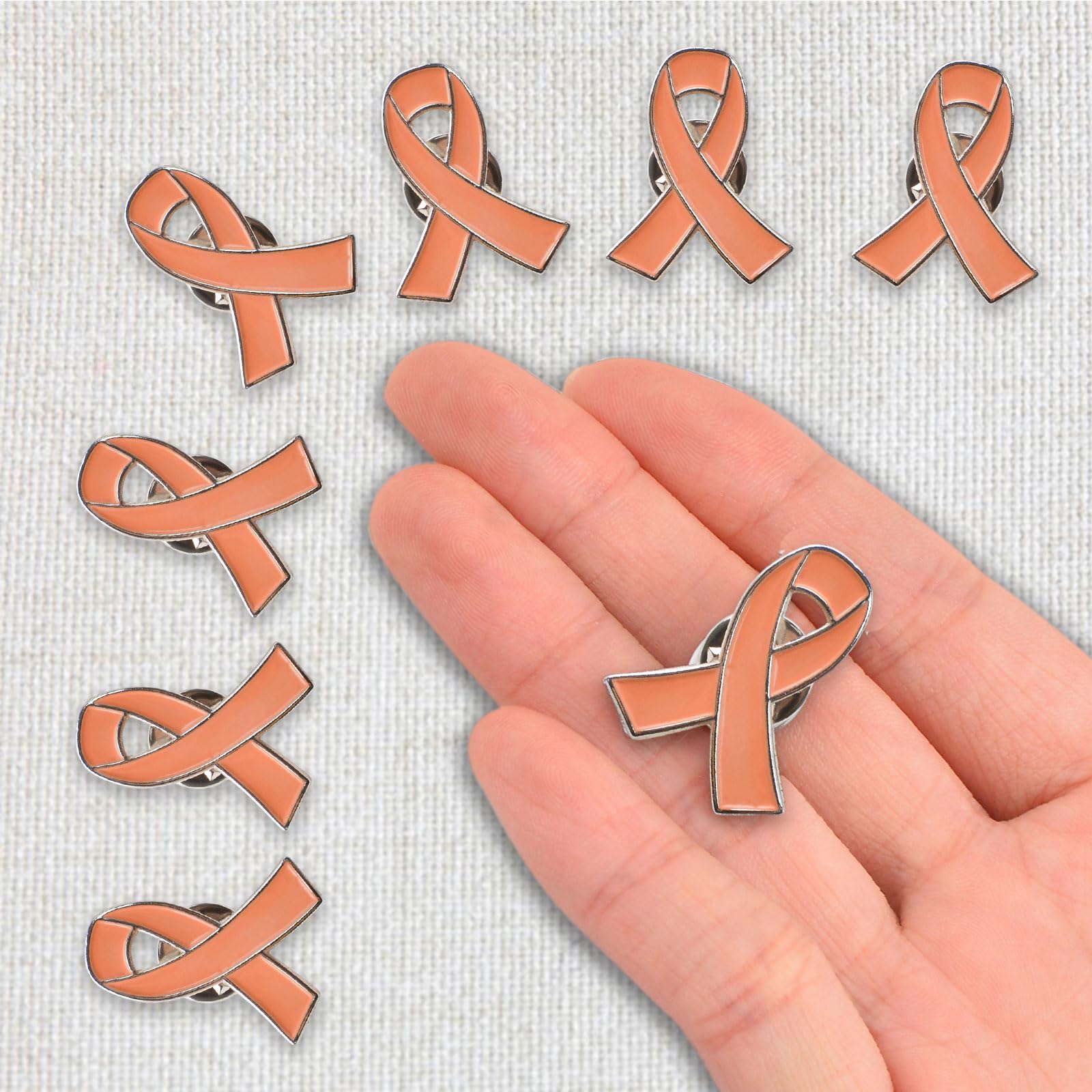 Lot De 200 Broches Ruban De Sensibilisation Cancer Du Sein Et Sida - Épingles Solidaires Pour événements Caritatifs, Couleur Rouge