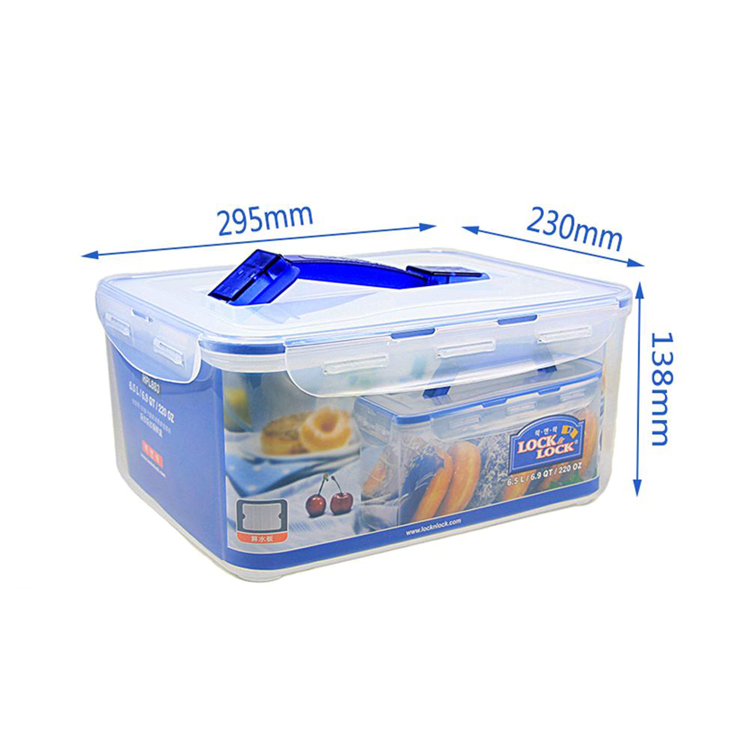 ISI HPL836 Contenitore per alimenti Lock&Lock rettangolare, 5,50 L, 292