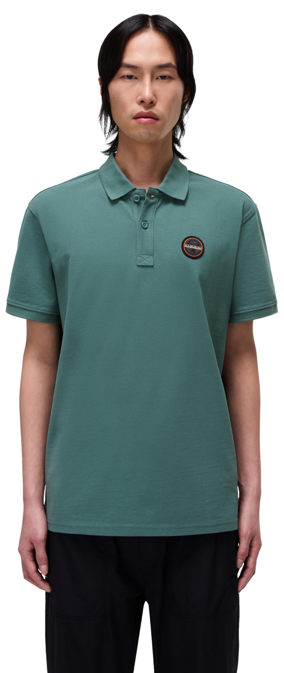 Napapijri Epy Short Sleeve Polo Shirt Green