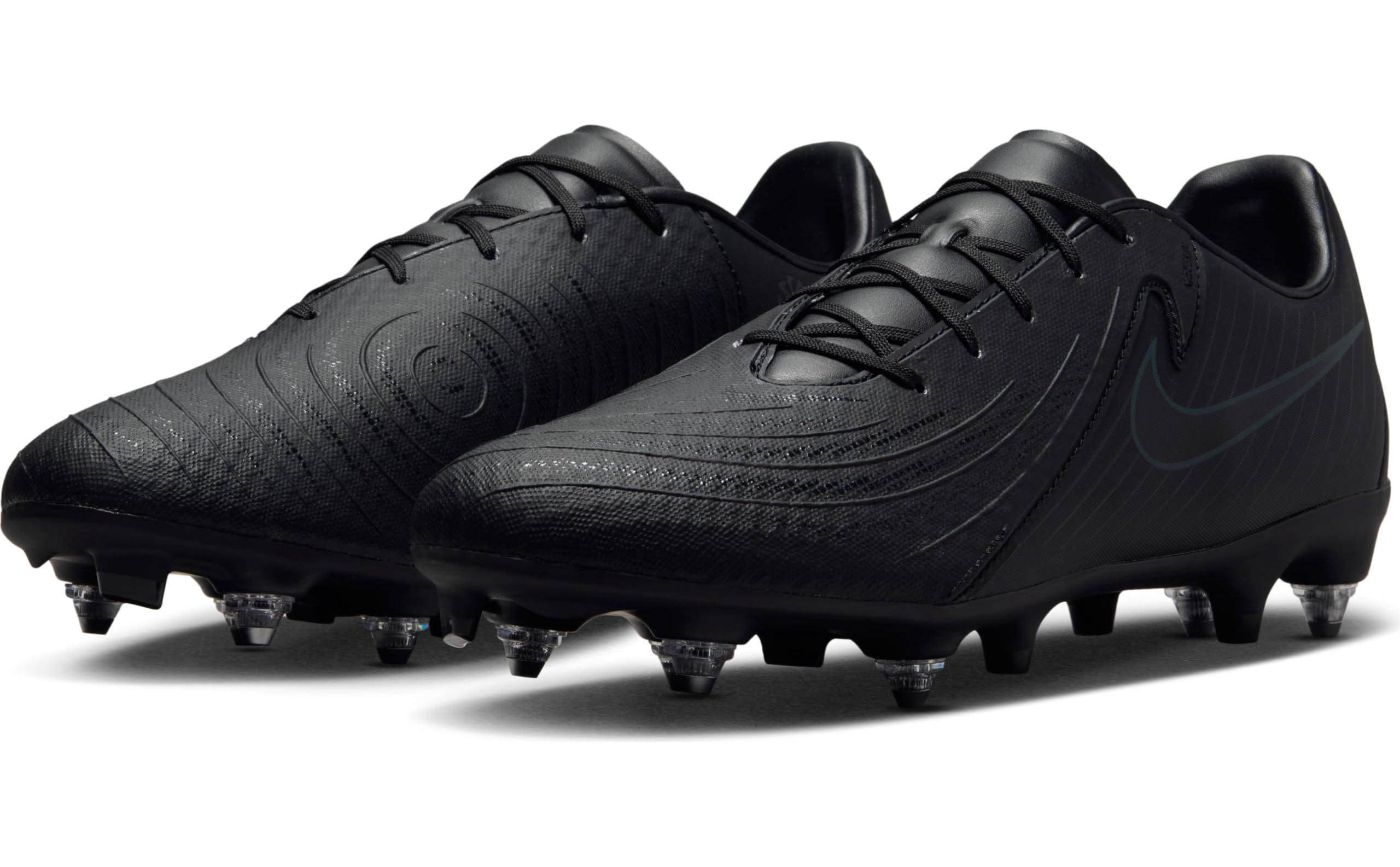Nike Phantom GX 2 Academy Trampki uniseks-dorosły, czarne/czarne, głębokie, 42,5 EU, Black Black Deep Jungle, 42.5 EU