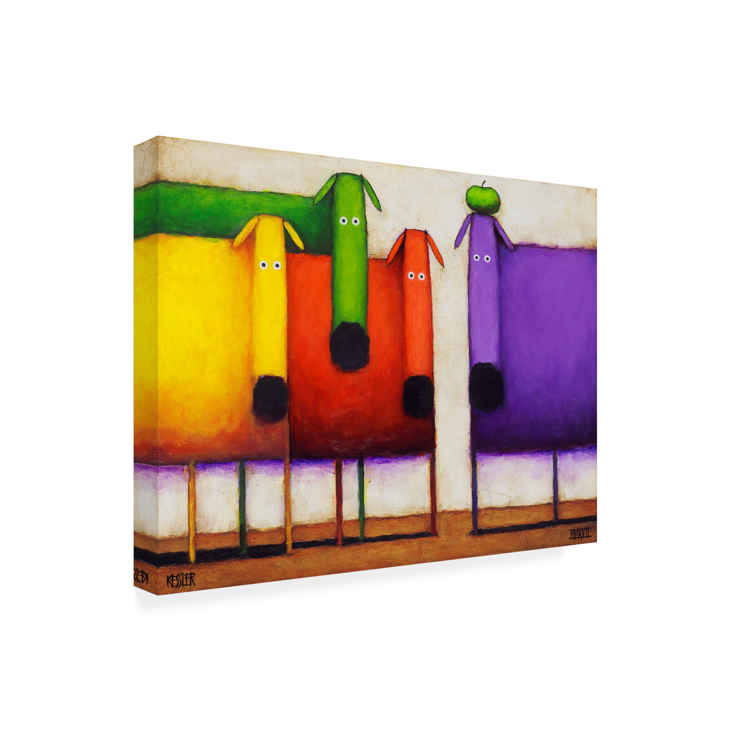 Amazon.com: Wrapped Canvas Wall Art - Daniel Patrick Kessler