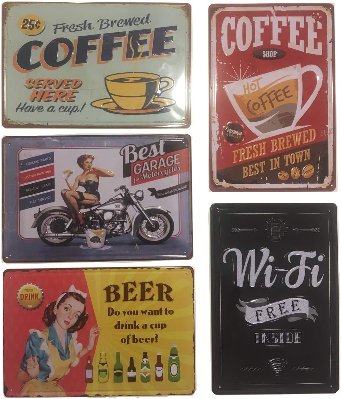 targhe e cartelli decorativi