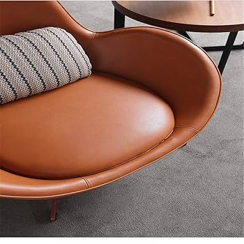 Amazon｜椅子 一人掛けソファ レザーアートラウンジチェアレザー
