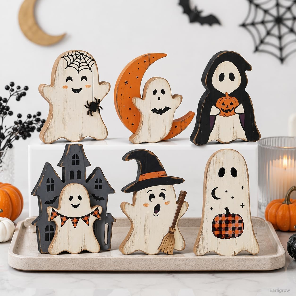 Halloween Ghost Decor Indoor Halloween Decorations for Home
