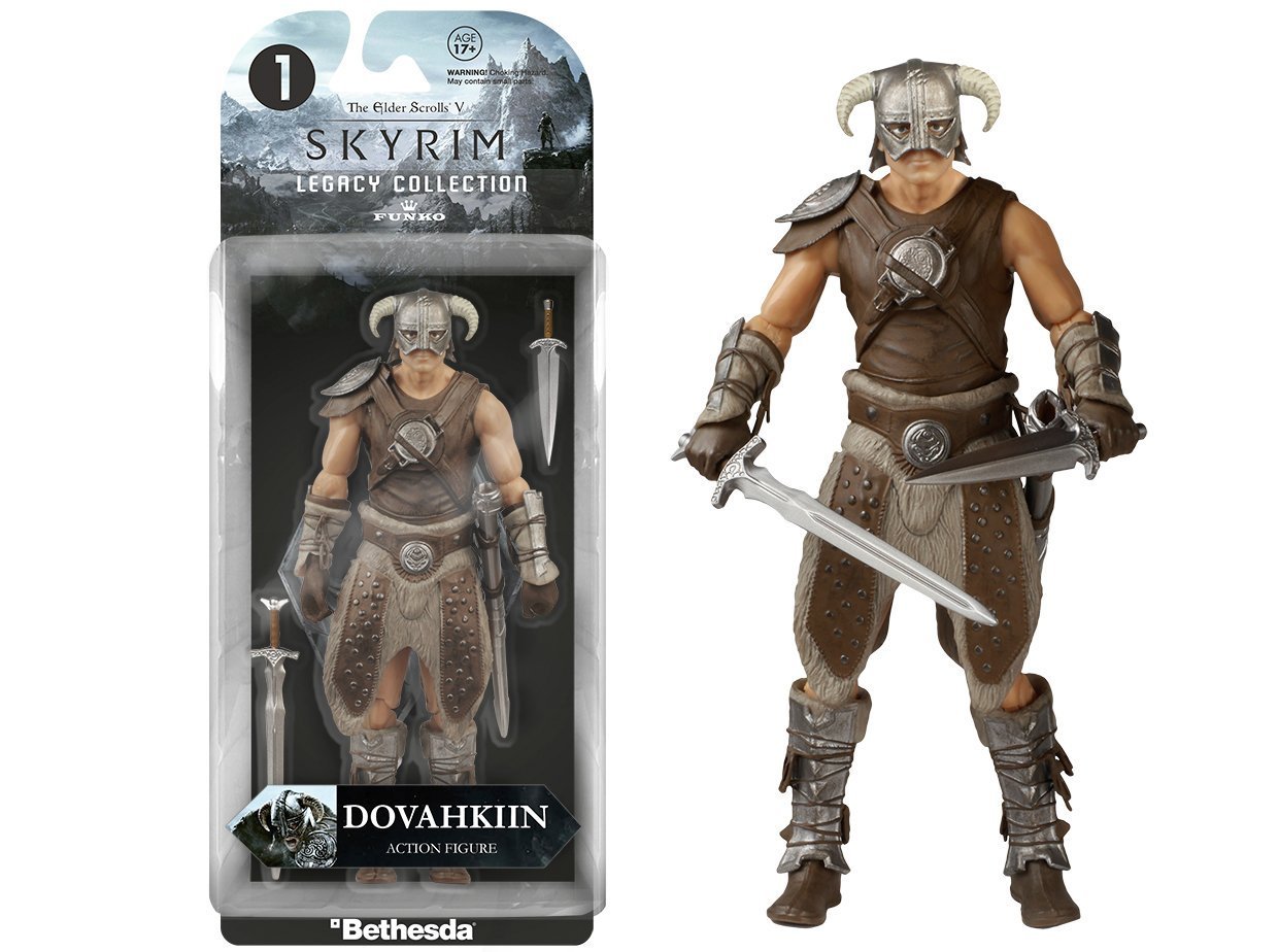 funko レガシーコレクション スカイリム ドヴァキン Funko Legado: boneco Skyrim Dovahkiin (Embalagem com bolha