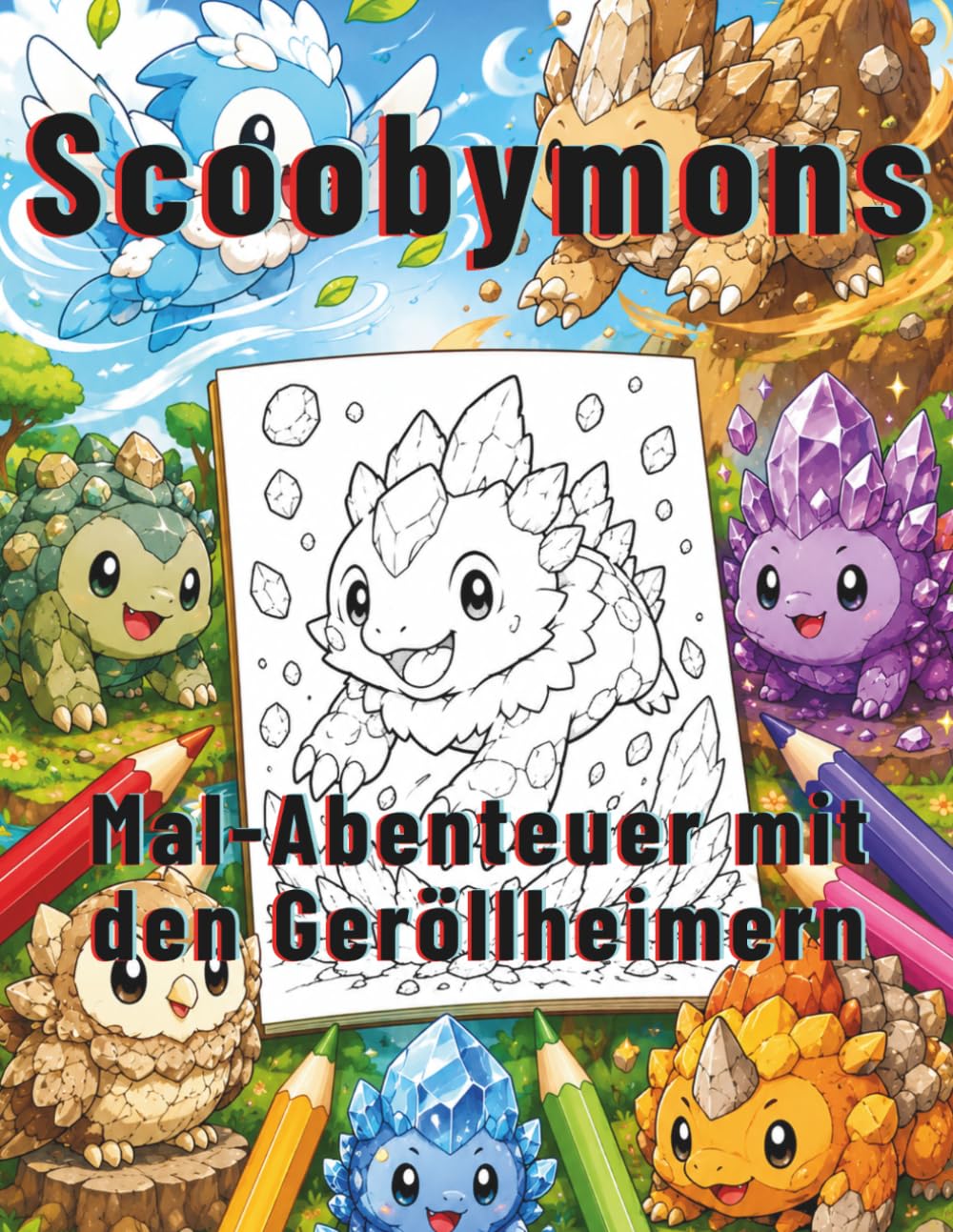 Scoobymons : Mal-Abenteuer mit den Geröllheimern