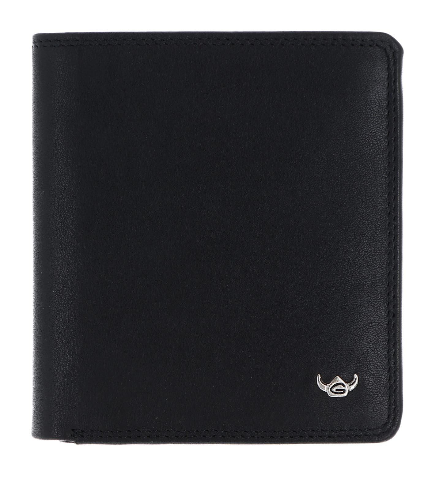 Golden Head Pelle portafoglio Polo RFID Protect Scheintasche 1129 Schwarz nero