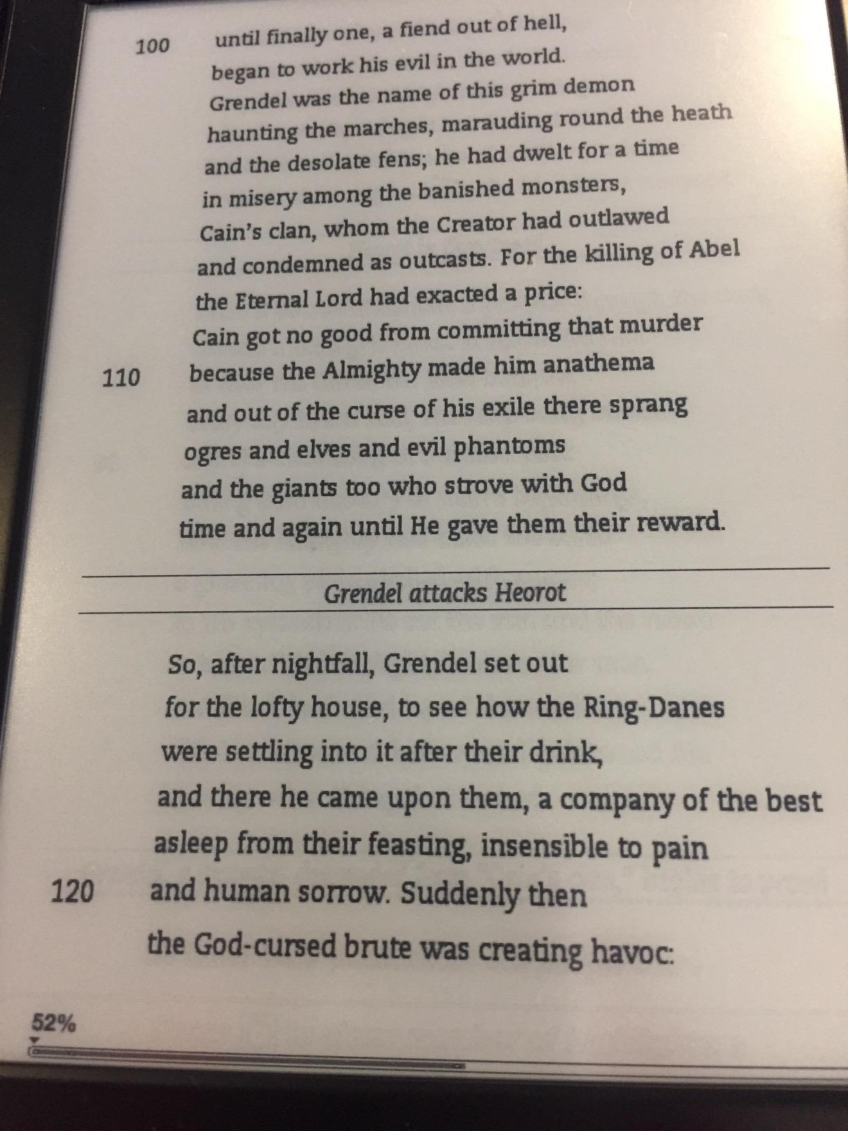 Not for learning Old English and not for experiencing the story anew.