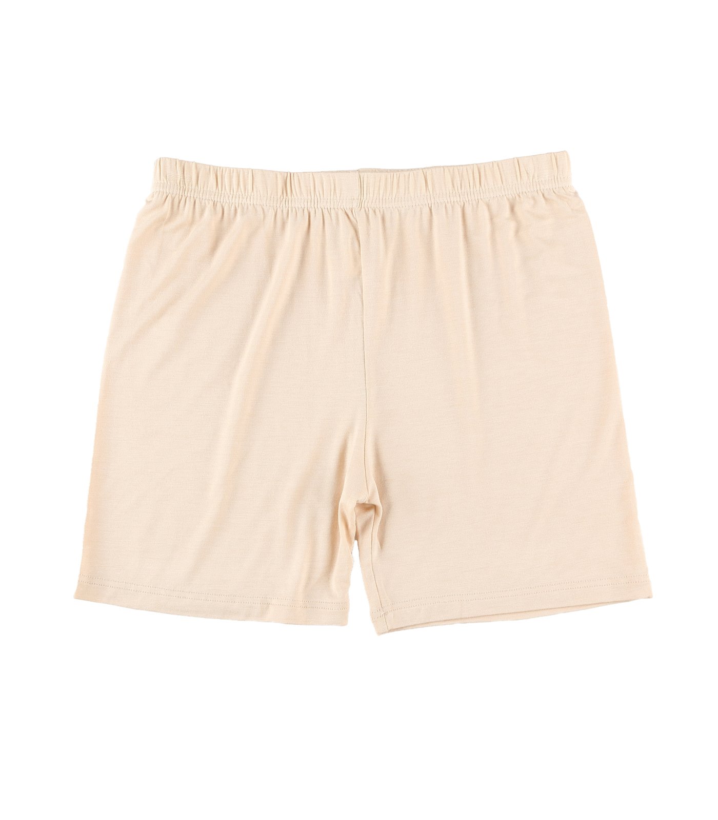 Liang Rou Women's Ultra Thin Stretch Safety Short Leggings Plain Apricot XXL