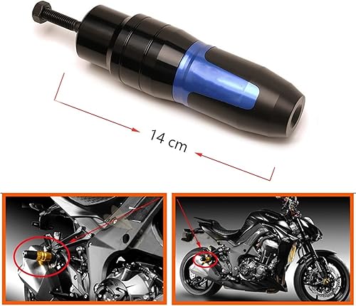 Miniatura 3 de Para Yamaha XJ-6 Accesorios de motocicleta de desviación, marco CNC, almohadillas de choque, deslizadores de escape, protector de choque (color