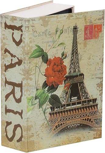 Miniatura 11 de SEPOX® Juego de 4 cajas de seguridad grandes para libros: vistas de renombre mundial, gran almacenamiento oculto con cerradura de llave, caja fuerte