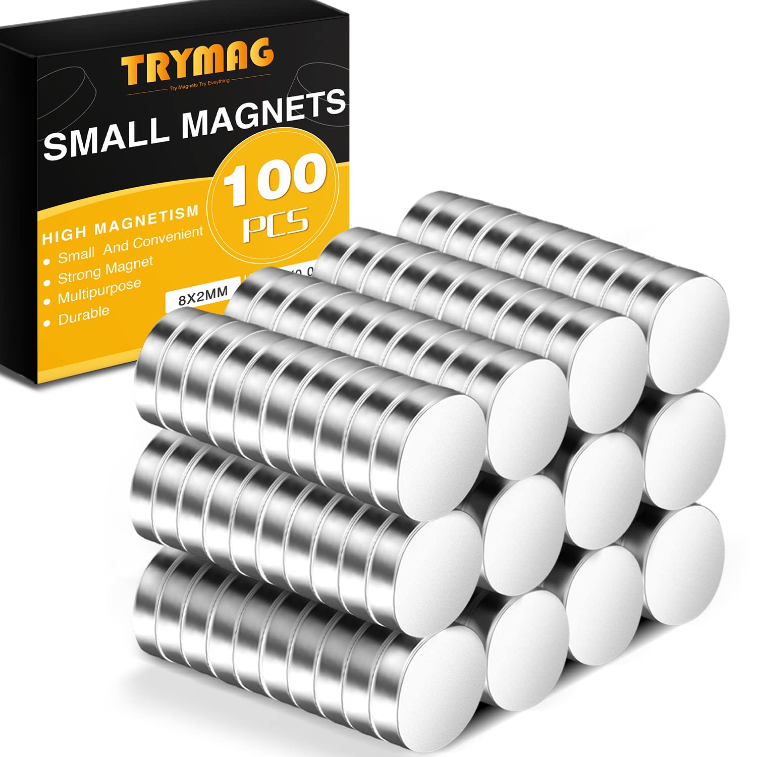 Buy TRYMAG Small Tiny Refrigerator Round Disc