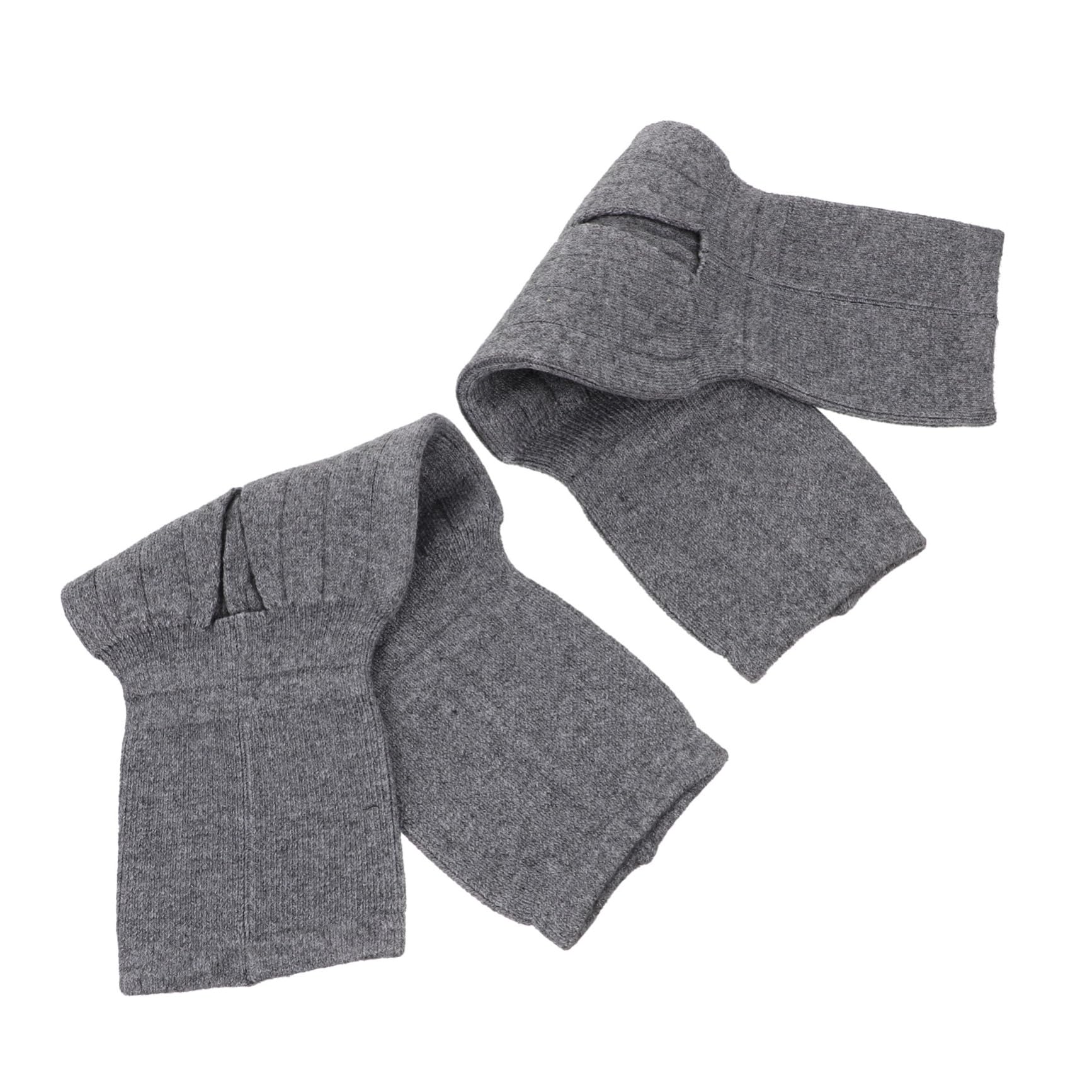 SHERCHPRY 2Pcs Breathable Knee Protection Pads Warmers for Activities Comfortable Elasticity for Joint Relief Suitable for Men Women Grey