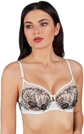 MILAVITSA-770161 Bra. Soft Cup. Underwire. Collection ALISEE, Series BOUQUESTS DE Fleurs