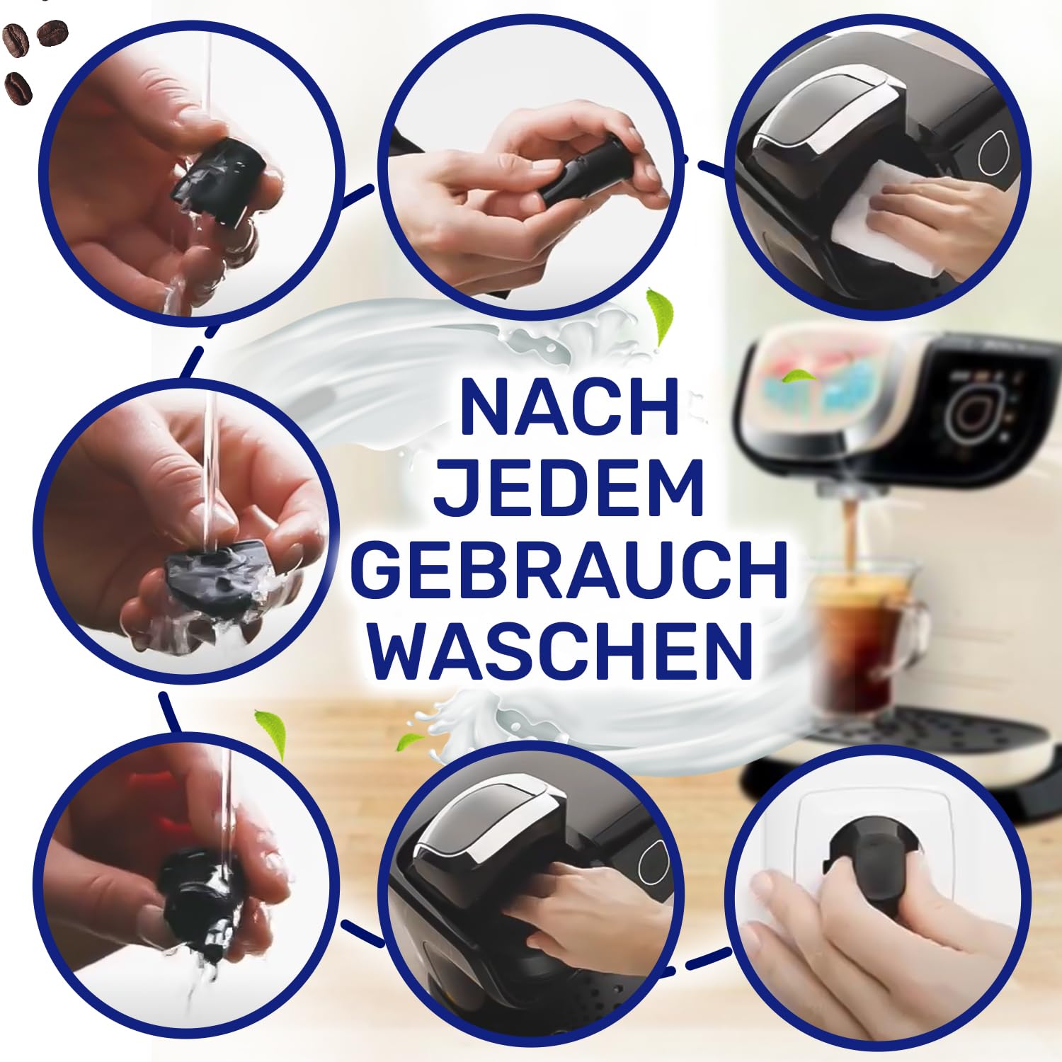 MONTERAL Getränkeauslaufdüse für Kapsel Kaffeemaschine mit dem Originalcode 12027369 00637482 637482 für Bosch Tassimo - Garantie 10 Jahre