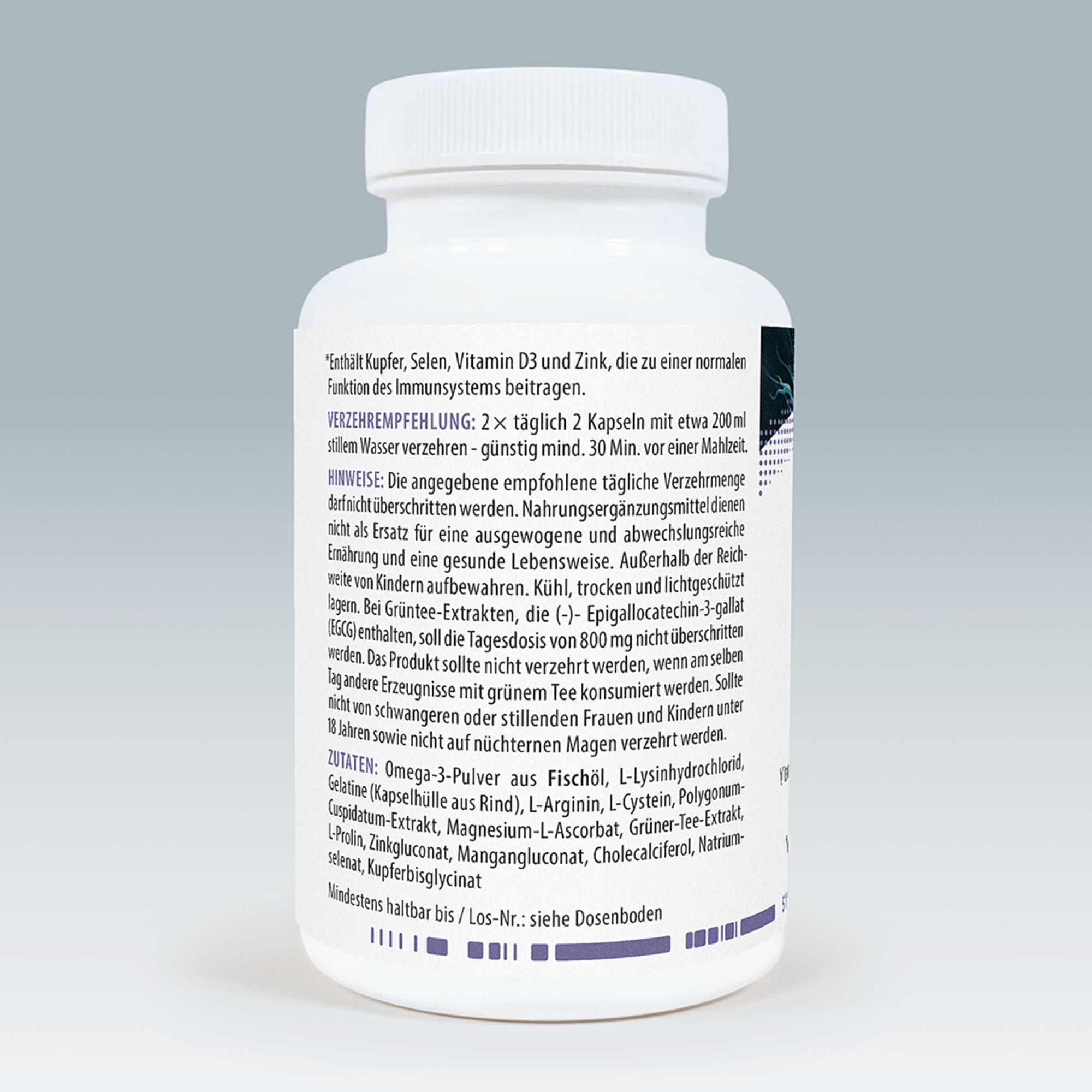 MITOcare Immun Protokoll - Vitamin Komplex fördert das Immunsystem - So können Sie mit natürlichen Mitteln Ihr Immunsystem stärken - Vorratspack mit 120 Kapseln, ausreichend für einen Monat