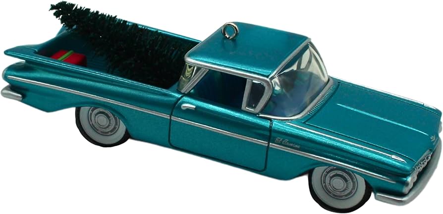 Amazon.com: Hallmark QX6072 All American Trucks 1959 Chevrolet El
