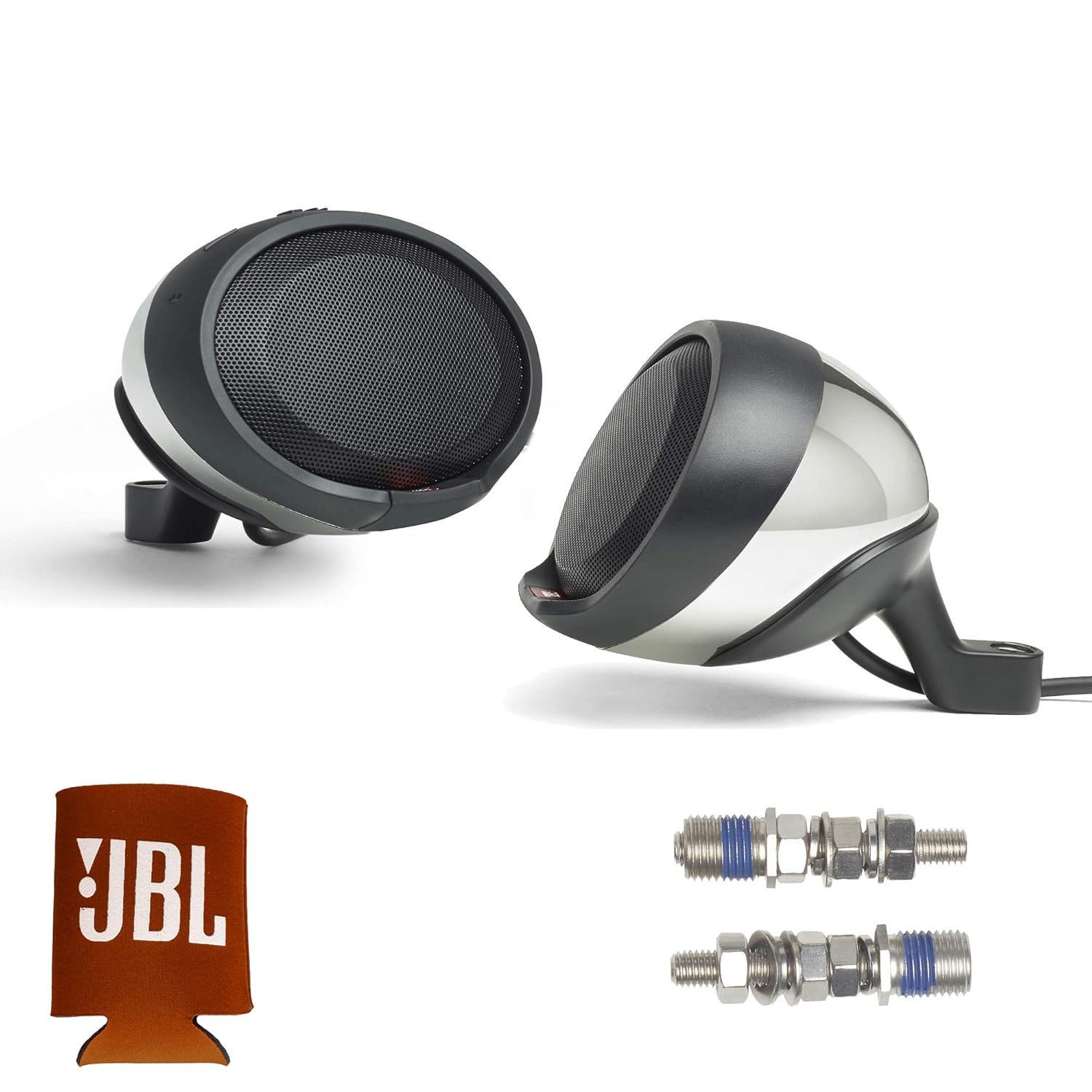 JBL Cruise PWSSPKCRUISECHAM Chrome Waterproof Bluetooth Handlebar