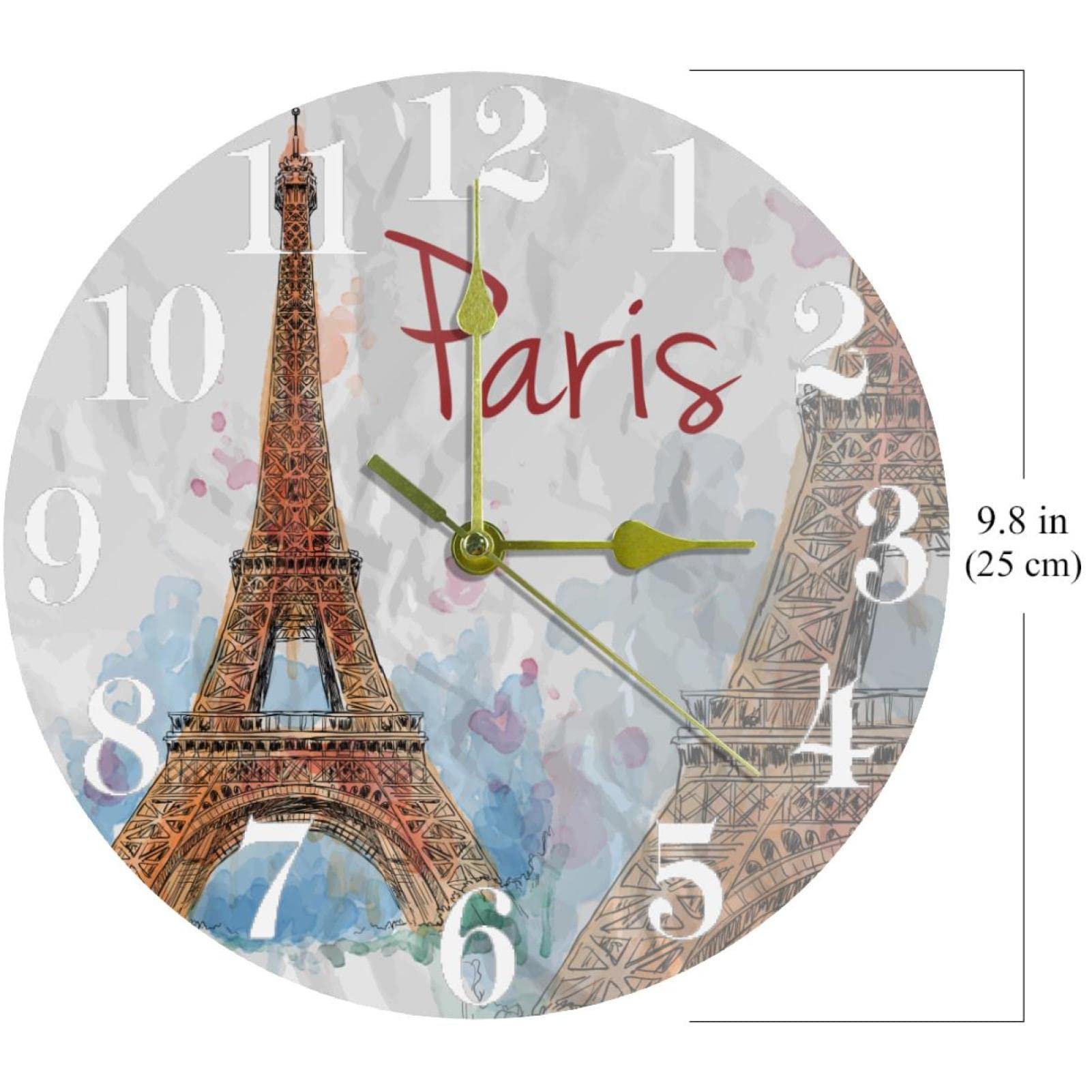 Cicony Orologio da parete decorativo surreale fusione camera da letto in plastica deformato argento soggiorno quarzo Dali stile a batteria