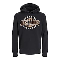 JACK & JONES Jjelogo Sweat Hood 2 col 24/25 Noos Felpa con Cappuccio