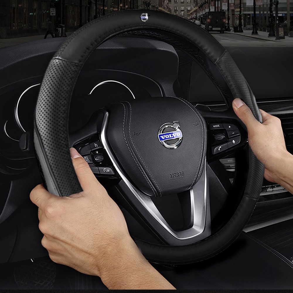 Amazon | ボルボ VOLVO ハンドルカバー ステアリングカバー