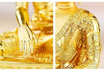 Amazon｜西蔵 （チベット） 仏教【釈迦如来 座像】銅製 高さ16cm