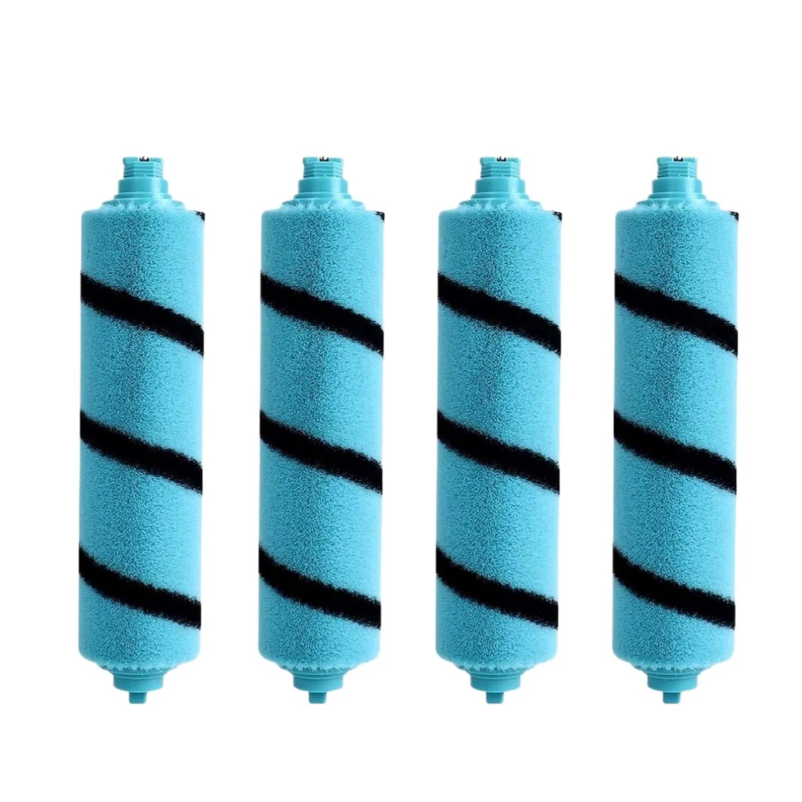 Soft Roller Main Brush，Compatible for Viomi，SE V2 V2PRO V3 S12，Compatible for Xiaomi，3C STYTJ02YM Sweeping Robot Vacuum Accessories(4pcs)