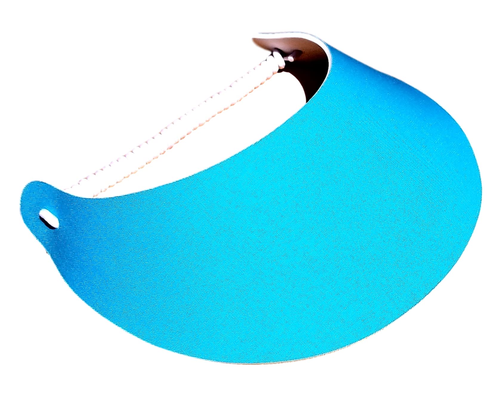 Sunshine Fashion IncThe Incredible Sunvisor, Available in Beautiful Solid Colors, Perfect for The Summer!, Teal Blue, One size