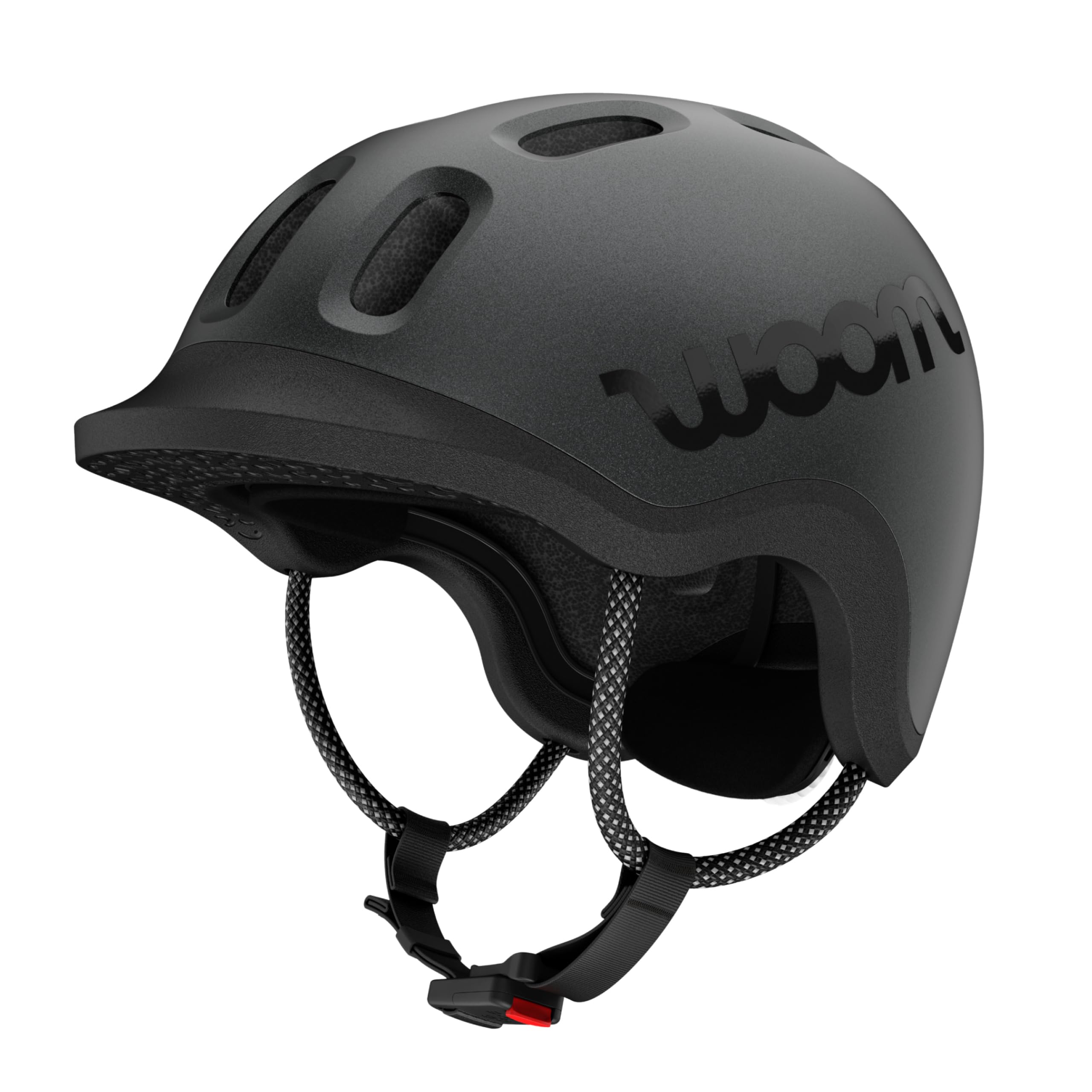 woom Ready Kinderhelm – Kinder Fahrradhelm mit Visier und Aufprallschutz – Komfortabler Fahrradhelm für Kinder für Jungen & Mädchen – Verstellbarer 
