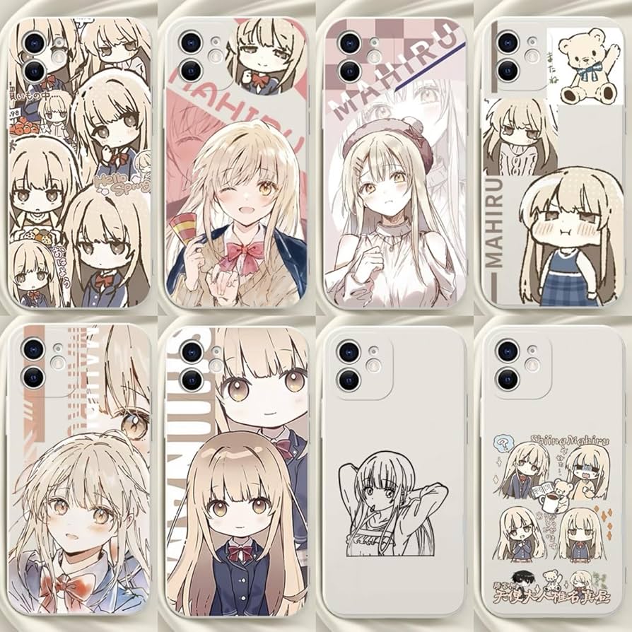 Amazon.co.jp: 椎名真昼 スマホケース iPhoneケース アイフォン