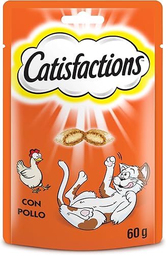 Catisfaction Friandises au Poulet pour Chat et Chaton - Le Paquet de 60g