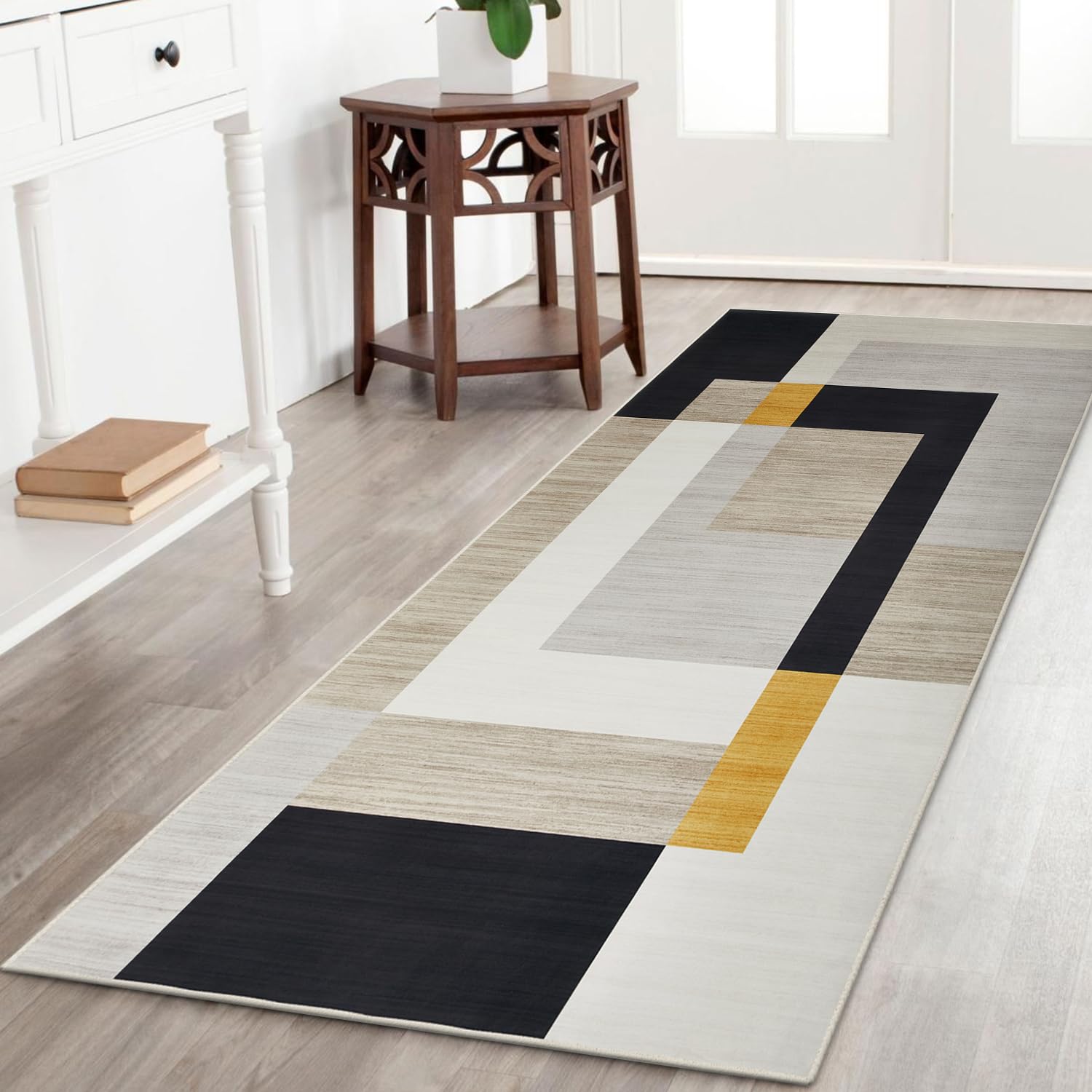 BedLooms Door Mat Indoor & Outdoor 80x150 cm – Non Slip Heavy Duty muddy mats for dogs UK – Stylish & Printed Welcome Front Doormat – Dirt Trapper Kitchen Floor Mat Inside Outside Doormats, Milo