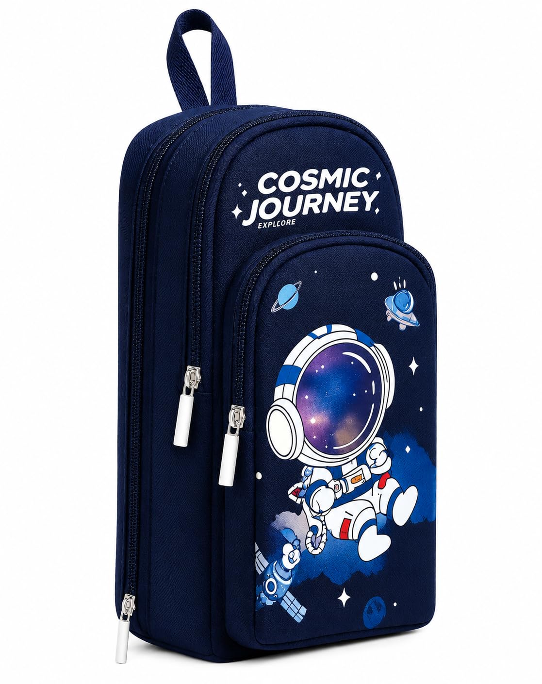 Angoo Astronaut Galaxy Pencil Box