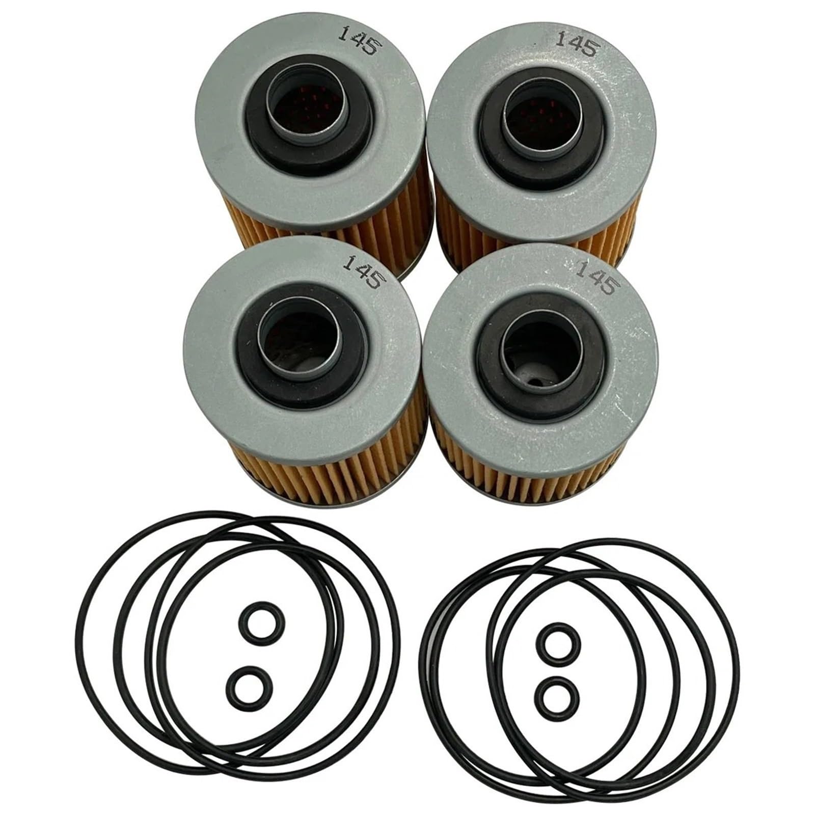 Adatto per Yamaha YFM600 98-01 YFM700 06-19 XV125 Virago 97-01 XVS125 00-04 XC200 90-91 FZR250 SR250 Filtro olio per moto moto Filtro olio(4pcs)
