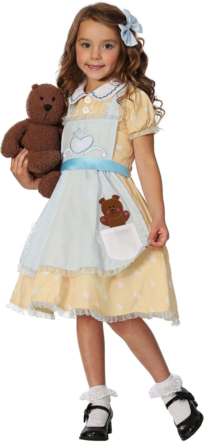 Goldilocks Costume for Toddlers Girl?s Goldilocks Dress Fairy Tale Costume for Kids