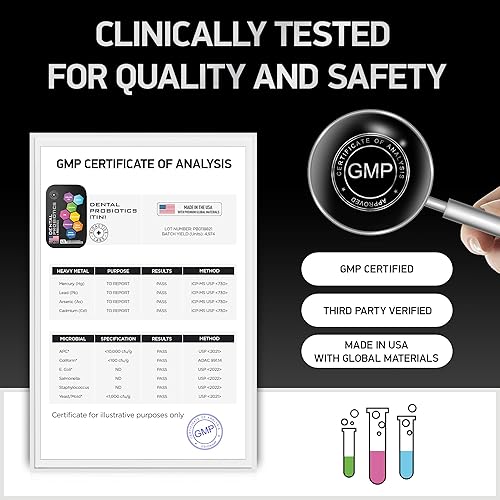 Miniatura 6 de Probióticos dentales para dientes y encías, el mejor probiótico oral para dientes, encías y mal aliento - Lactobacillus Salivarius Probiótico y