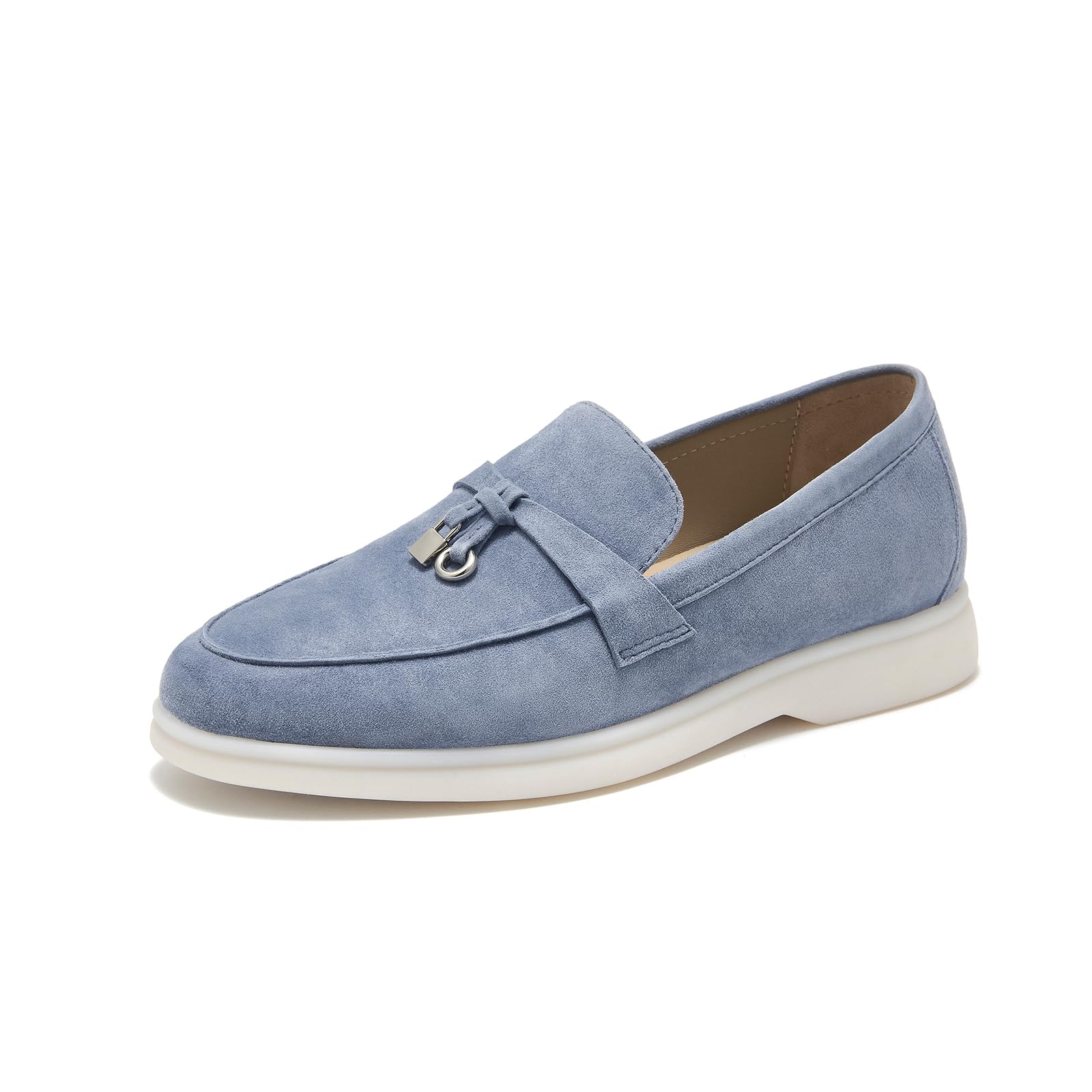 BEAU TODAY Suede Loafers
