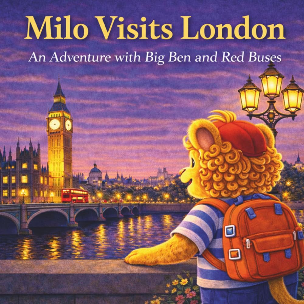 Milo Visits London: An Adventure with Big Ben and Red Buses (Milo Adventure Series)