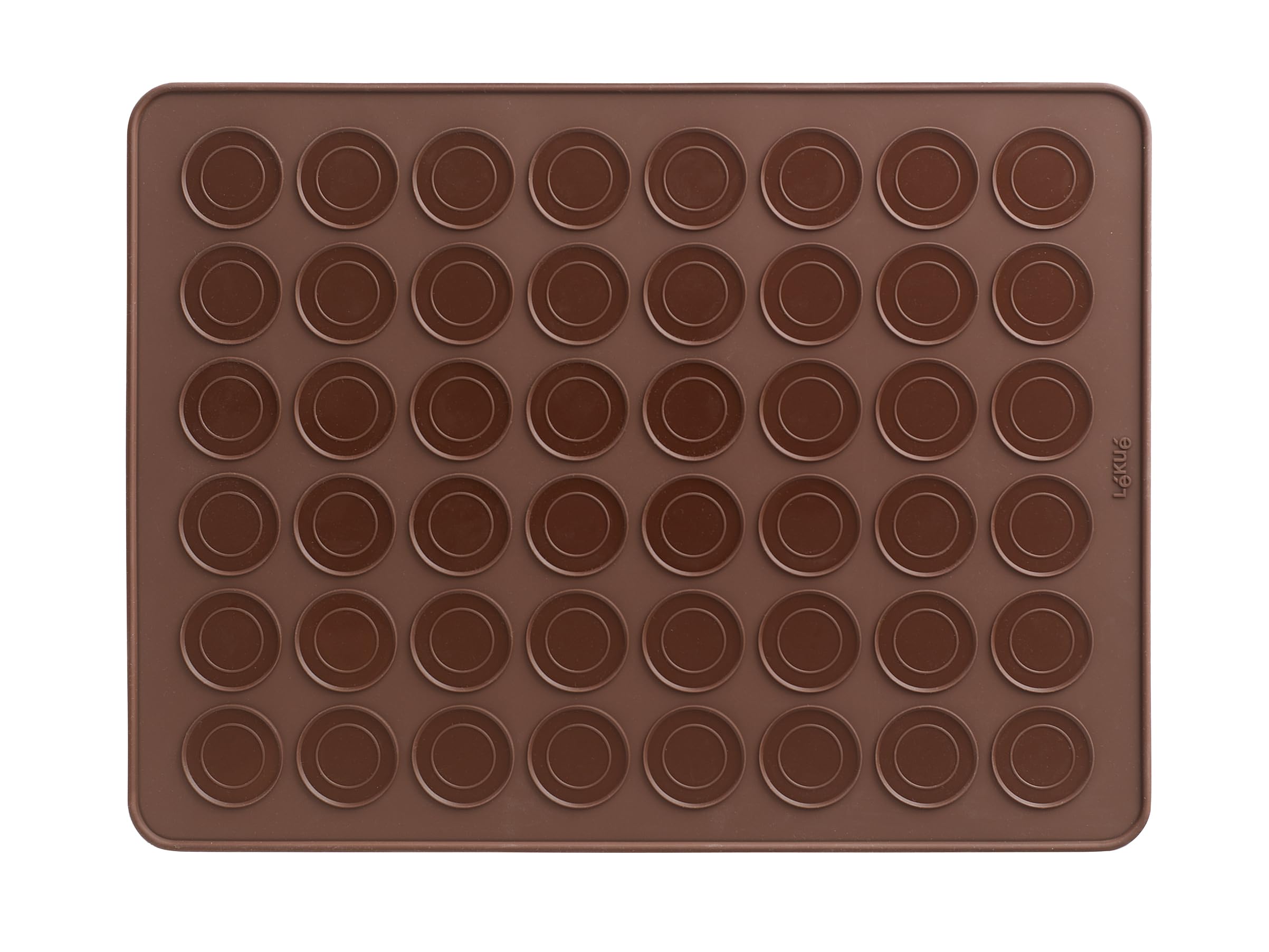 Lékué Brown 40 X 30 Mm Macaron Mat, 0231440M02m067