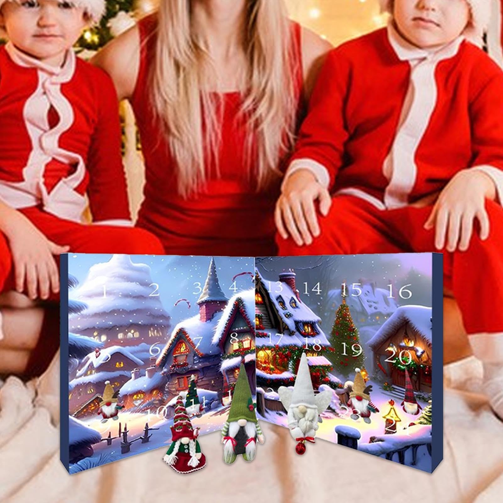 Halloween Gnome Advent Calendar 2025, Halloween 31 Days Gnome