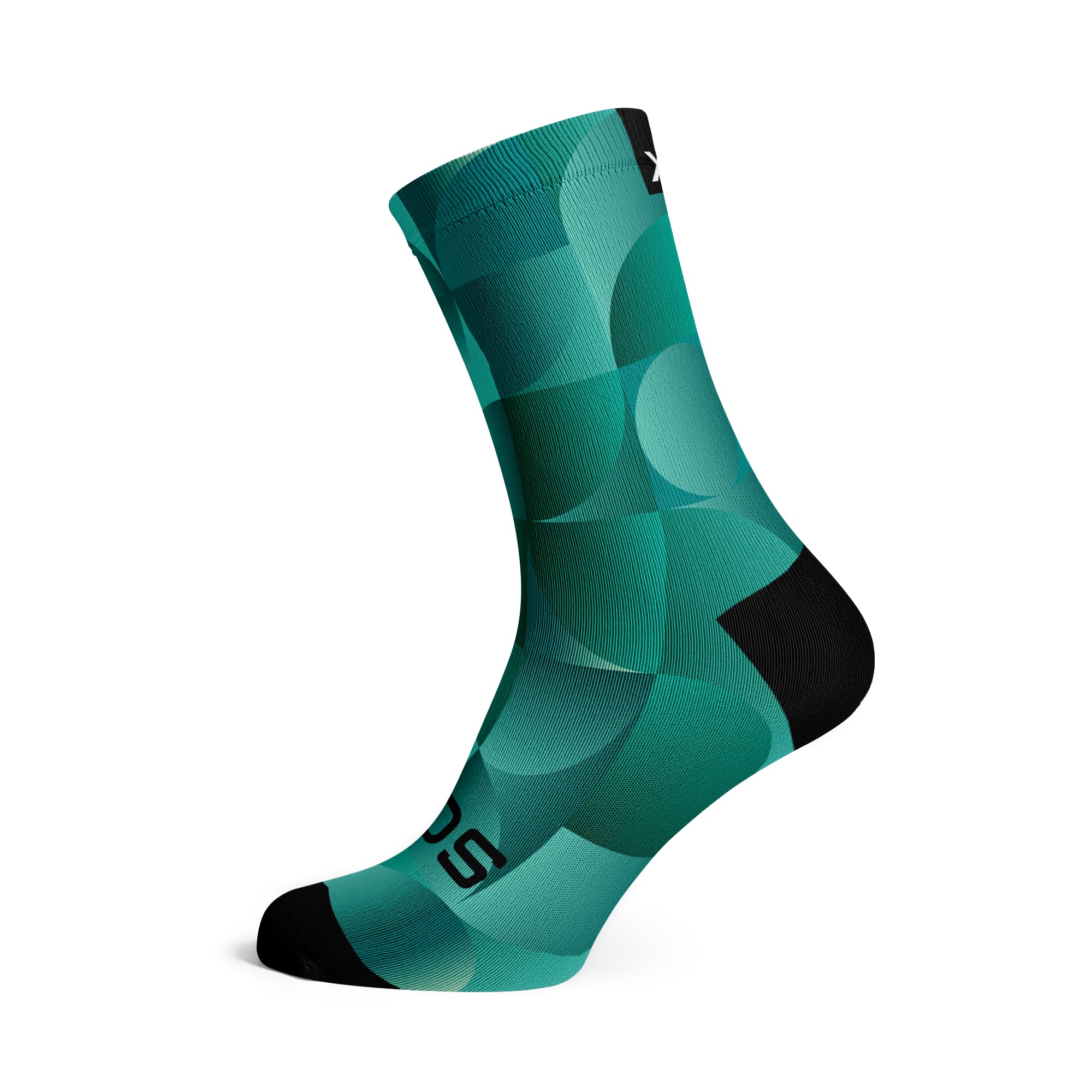 Sox Footwear Teal Sox Premium Crew Socks - Solid