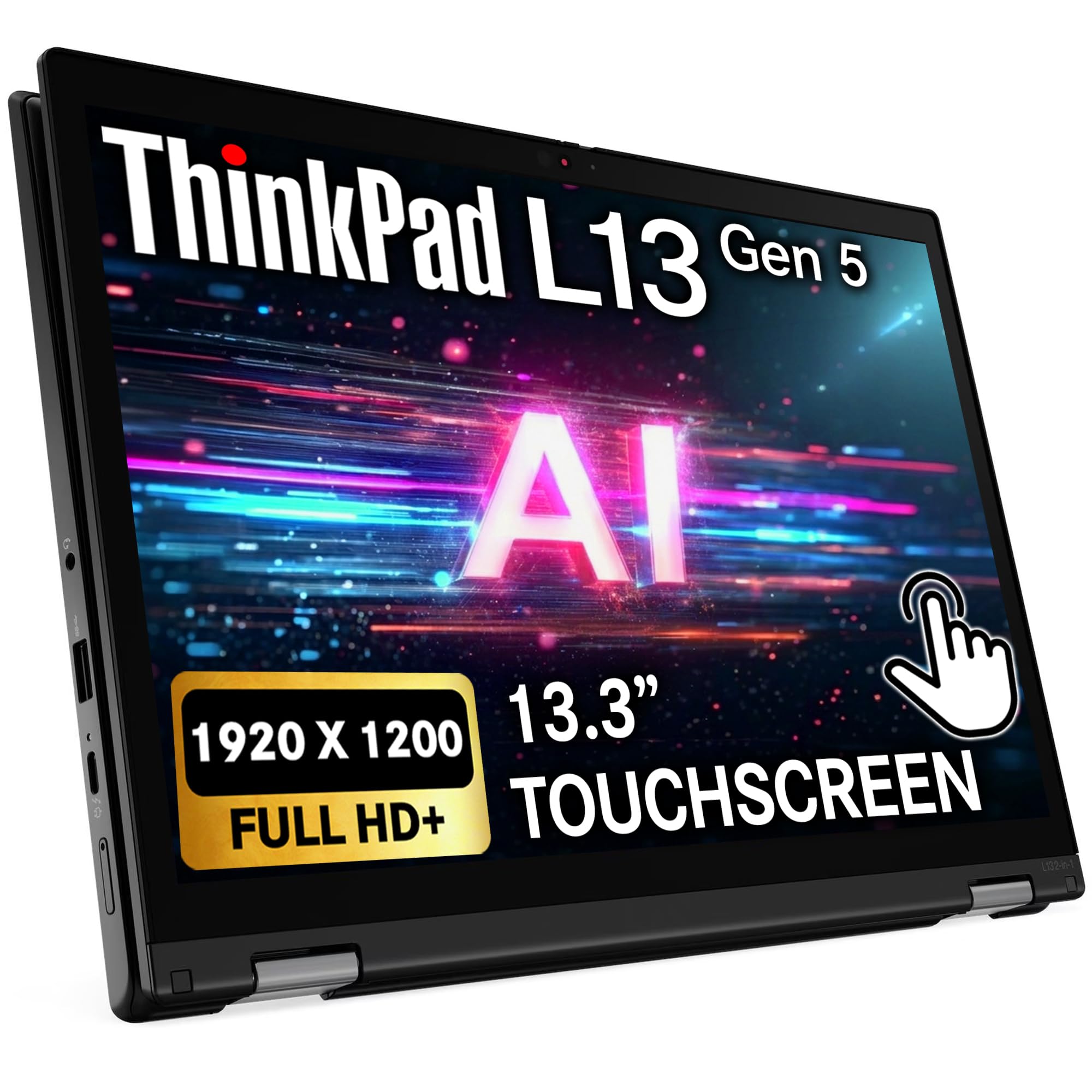 Amazon.com: Lenovo ThinkPad L13 Yoga Gen 5 2-in-1 Business Laptop