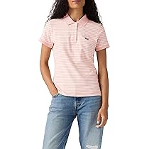 Levi’s Polo da Donna Levis HM Polo, Marigold Stripe Peac, XS