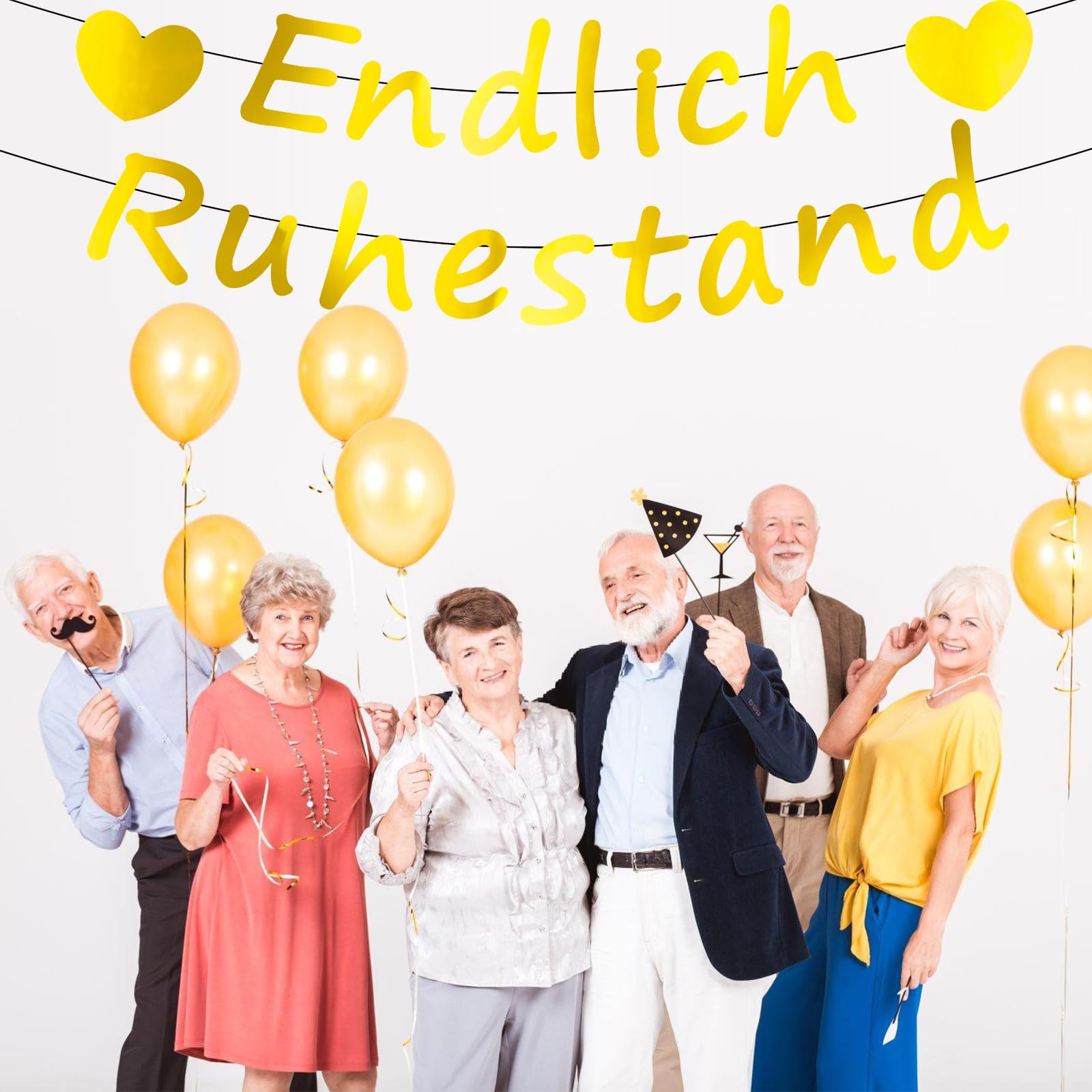 THAWAY Abschiedsparty-Dekoset – Mit Banner, Ballons, Tischdecke & Mehr, Thema „Rude That You're Leaving But OK“