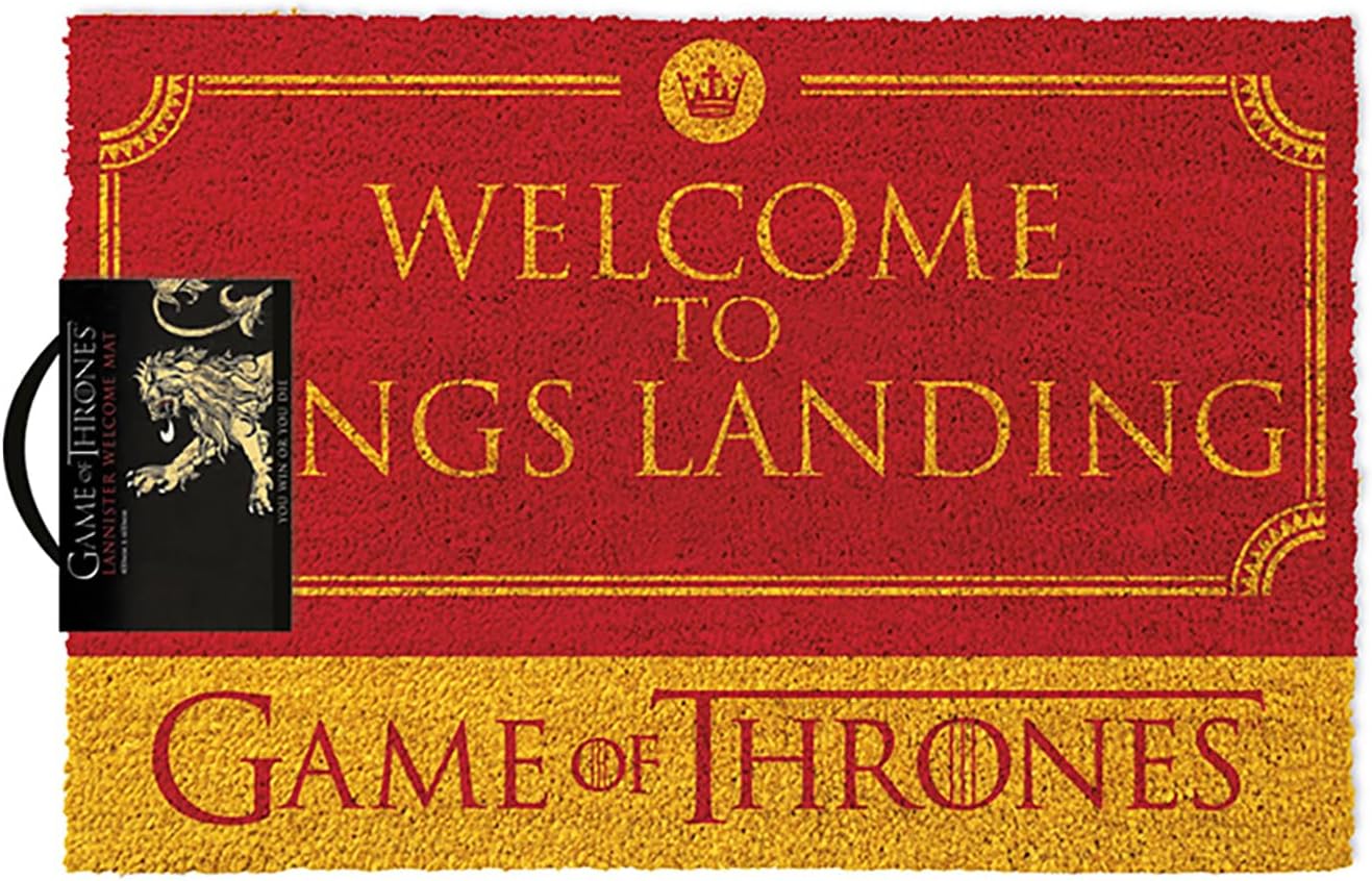 Grupo Erik Game of Thrones Welcome TO Kings Landing Doormat